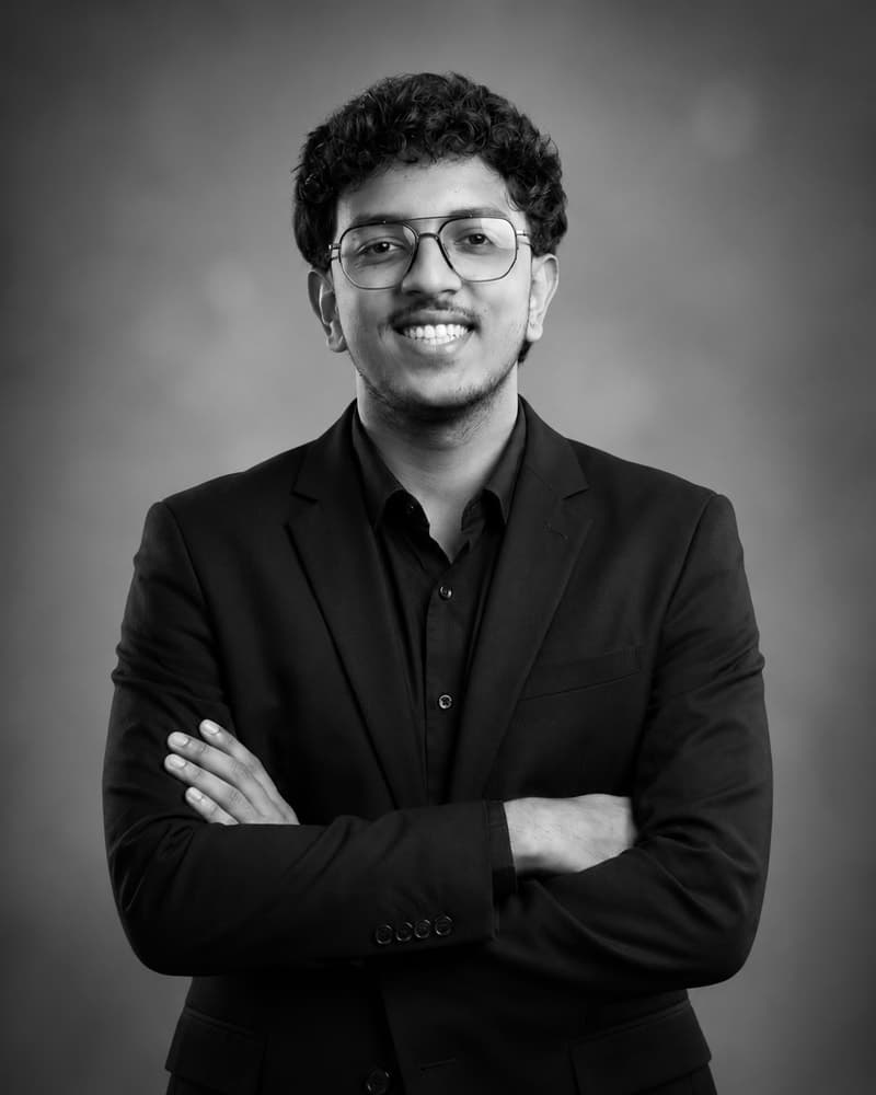 Portrait of Febin, Creative Editor Head at Branditars